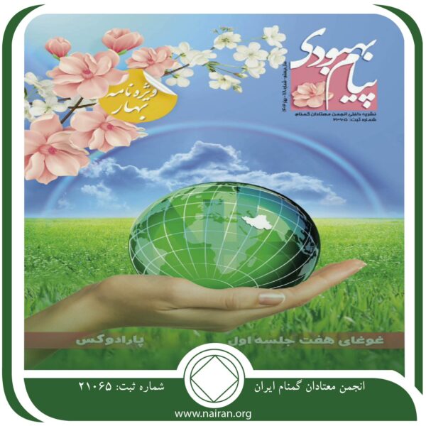 کمیته فصل نامه,پیام بهبودی,انجمن معتادان,گمنام na