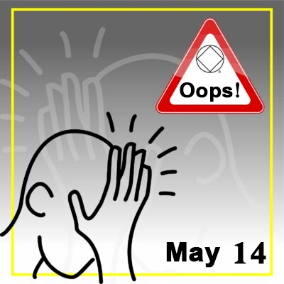 May 14 !Oops
