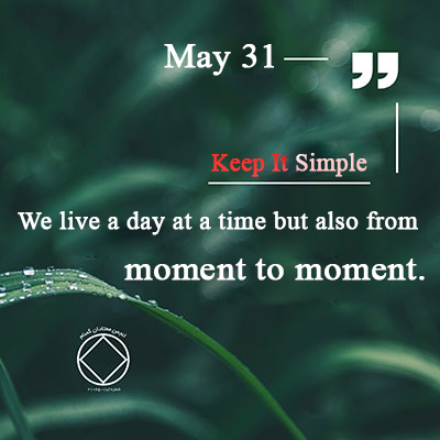 May 31 Keep It Simple
