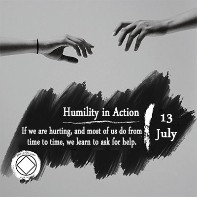 July 13 Humility in Action