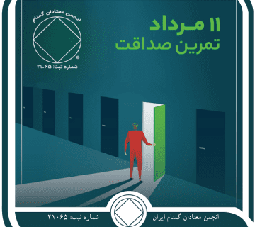 تمرین صداقت,فقط برای امروز 11 مرداد,پنهان⁯ کاری معتاد,خودفریبی معتاد,پاک زندگی کردن