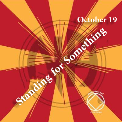 October 19 Standing for Something