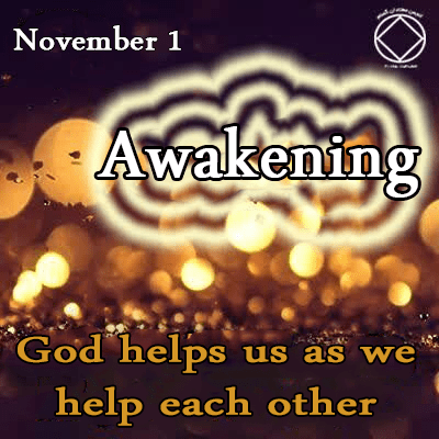 November 1 Awakening