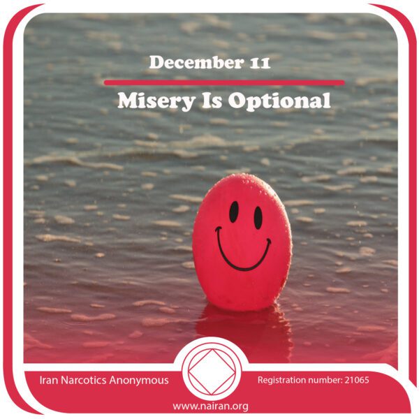 December 11 Misery Is Optional